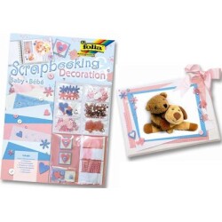 Folia Scrapbooking Decoration Set - Bebek - 1