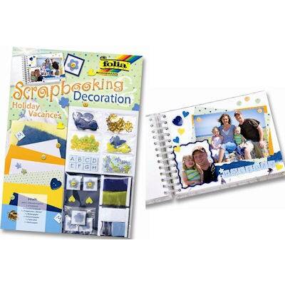 Folia Scrapbooking Decoration Set - Tatil - 1