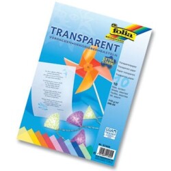 Folia Transparan Kağıt A4 115 gr. 10 Renk - 1