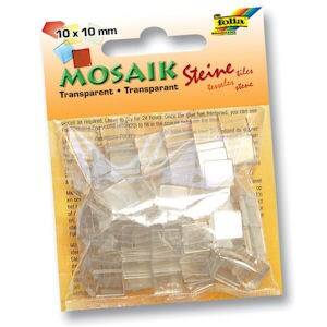 Folia Transparan Mozaik 10x10 mm. 190 Adet BEYAZ - 1