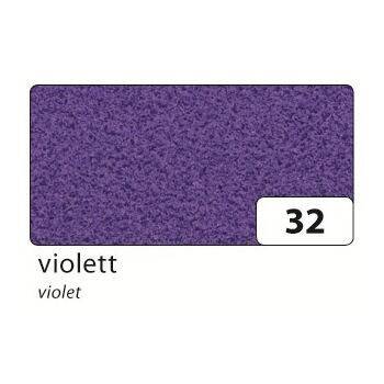 Folia Velur - Kumaş Kaplı Kağıt 130 gr. 50x70 cm. 10 Tabaka Violet - 1