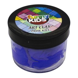 Funny Kids Art Clay Proje Kili MAVİ 556 - 1
