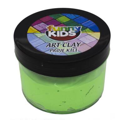 Funny Kids Art Clay Proje Kili NEON YEŞİL 578 - 1