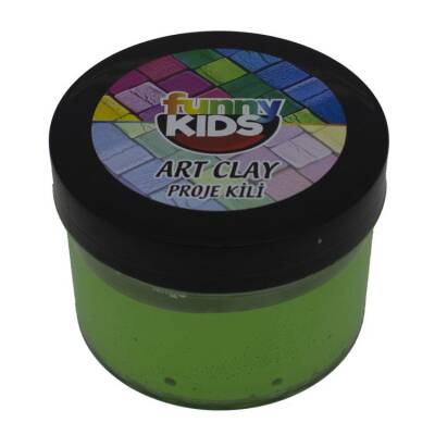 Funny Kids Art Clay Proje Kili YEŞİL 562 - 1