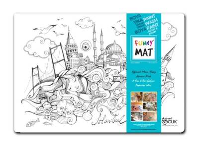 Funny Mat İstanbul 48x33.5 cm. - 1