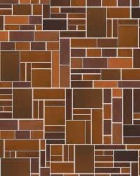 Geometrik Desenli Karton Duvar 1/50 3 Adet - Eshel