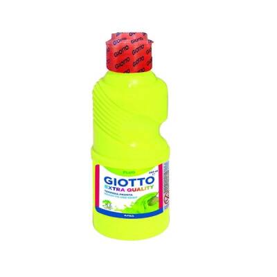 Giotto Fluo - Neon Guaj Boya 250 ml. FOSFORLU SARI - 1