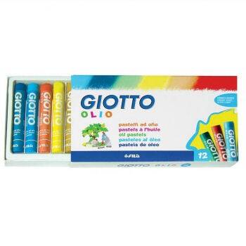 Giotto Olio - Yağlı Pastel (Silindir) 12 Renk - 1