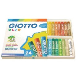 Giotto Olio - Yağlı Pastel (Silindir) 24 Renk - 1