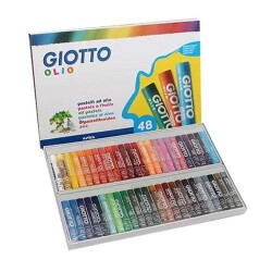 Giotto Olio - Yağlı Pastel (Silindir) 48 Renk - 1