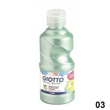 Giotto Pearl Paint İnci Boya 250 ml. YEŞİL - 1