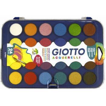 Giotto Sulu Boya 24 Renk 30 mm Çap - 1