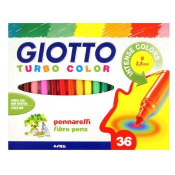 Giotto Turbo Color Keçeli Boya Kalemi 36 Renk - 1