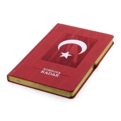 Gıpta Sonsuza Kadar İp Dikişli Deri Kapak Defter 13x21 cm 120 yp Çizgili - 1