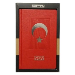 Gıpta Sonsuza Kadar İp Dikişli Deri Kapak Defter 13x21 cm 120 yp Çizgili - 2