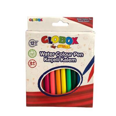 Globox Keçeli Boya Kalemi 12 Renk - 1