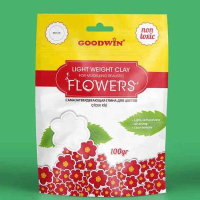 Goodwin Çiçek Kili 100 gr. BEYAZ - 1