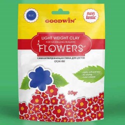 Goodwin Çiçek Kili 50 gr. MAVİ - 1