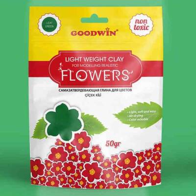 Goodwin Çiçek Kili 50 gr. YAPRAK YEŞİLİ - 1