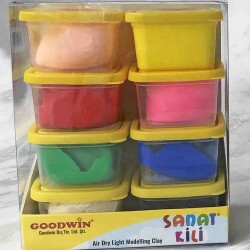 Goodwin Sanat Kili 40 gr x 8 Renk Set - 1