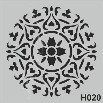 H020 Stencil Boyama Şablonu 25x25 cm. - 1