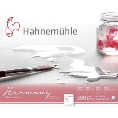 Hahnemühle Harmony Cold Pressed Suluboya Blok 24x30 cm. 300 gr. 12 yp. - 1