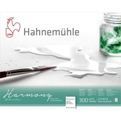 Hahnemühle Harmony Hot Pressed Suluboya Blok 24x30 cm. 300 gr. 12 yp. - 1
