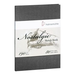 Hahnemühle Nostalgie Sketcbook Sert Kapak Portre A4 190 gr. 40 yp. - 1