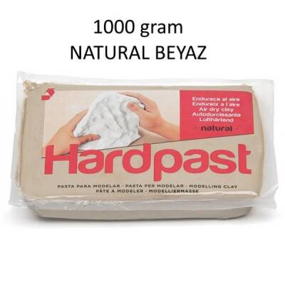 Hardpast Havayla Kuruyan Seramik Hamuru BEYAZ 1000 gr. - 1