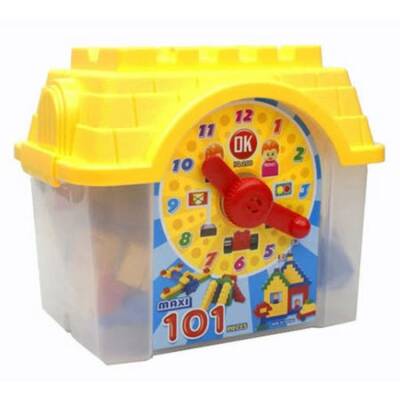 IQ OK Eğitici Jumbo Blok 101 Parça (Kutulu) - 1