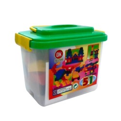 IQ OK Eğitici Jumbo Blok 51 Parça (Kutulu) - 1