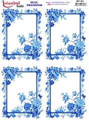 İstanbul Hobi Sulu Transfer 25x35 cm ST 01 - 1