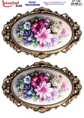 İstanbul Hobi Sulu Transfer 25x35 cm ST 100 - 1