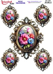 İstanbul Hobi Sulu Transfer 25x35 cm ST 107 - 1