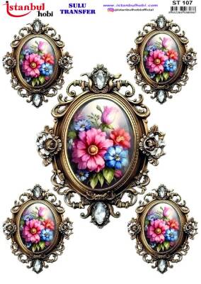 İstanbul Hobi Sulu Transfer 25x35 cm ST 107 - 1