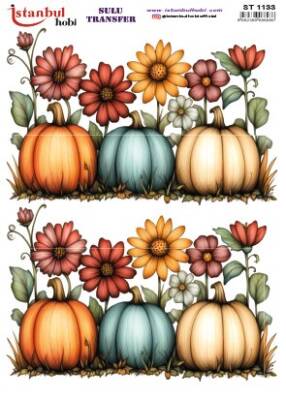 İstanbul Hobi Sulu Transfer 25x35 cm ST 1133 - 1