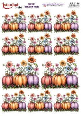 İstanbul Hobi Sulu Transfer 25x35 cm ST 1134 - 1