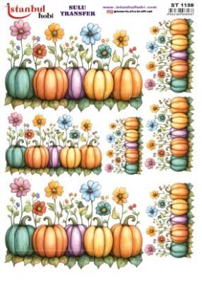 İstanbul Hobi Sulu Transfer 25x35 cm ST 1139 - 1