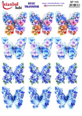 İstanbul Hobi Sulu Transfer 25x35 cm ST 115 - 1