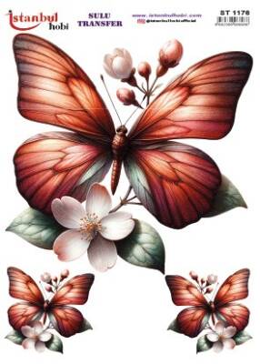 İstanbul Hobi Sulu Transfer 25x35 cm ST 1176 - 1