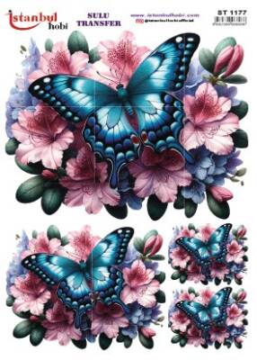 İstanbul Hobi Sulu Transfer 25x35 cm ST 1177 - 1