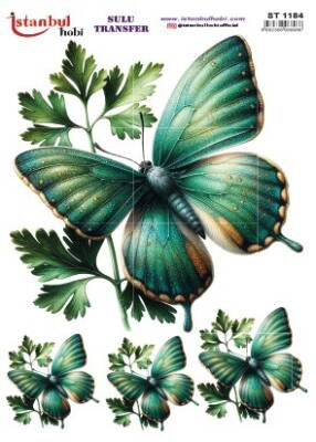 İstanbul Hobi Sulu Transfer 25x35 cm ST 1184 - 1