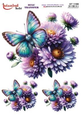 İstanbul Hobi Sulu Transfer 25x35 cm ST 1199 - 1