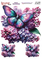 İstanbul Hobi Sulu Transfer 25x35 cm ST 1209 - 1