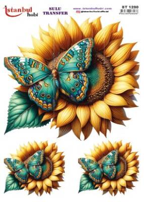 İstanbul Hobi Sulu Transfer 25x35 cm ST 1230 - 1