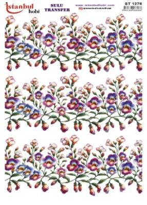 İstanbul Hobi Sulu Transfer 25x35 cm ST 1276 - 1