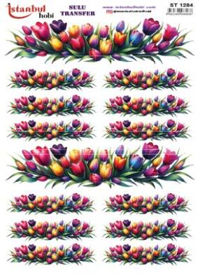 İstanbul Hobi Sulu Transfer 25x35 cm ST 1284 - 1