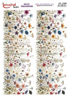 İstanbul Hobi Sulu Transfer 25x35 cm ST 1289 - 1