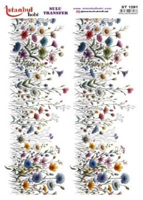 İstanbul Hobi Sulu Transfer 25x35 cm ST 1291 - 1
