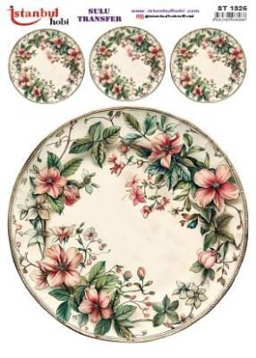 İstanbul Hobi Sulu Transfer 25x35 cm ST 1325 - 1